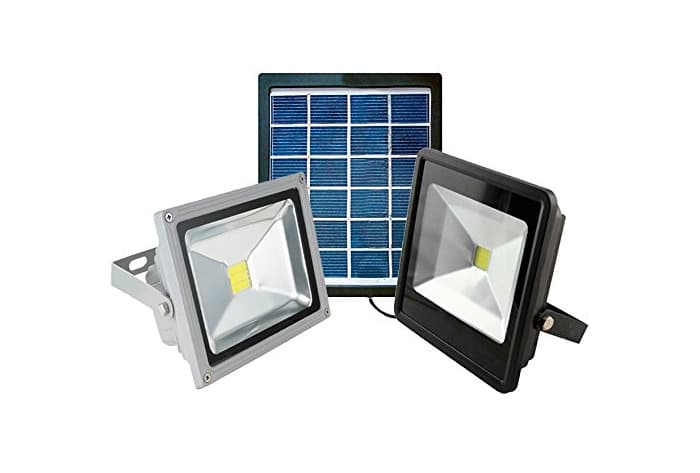 Product FG - Foco LED con panel solar para iluminación externa, con batería