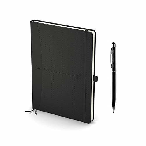 Product Lot agenda Bullet Journal Perpetuel"My Journal de oxford-noir