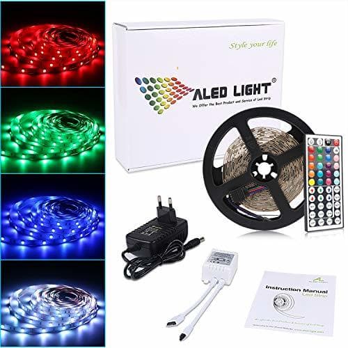 Producto ALED LIGHT Tiras LED 5050 RGB 5m de Longitud 150 LED Multicolor