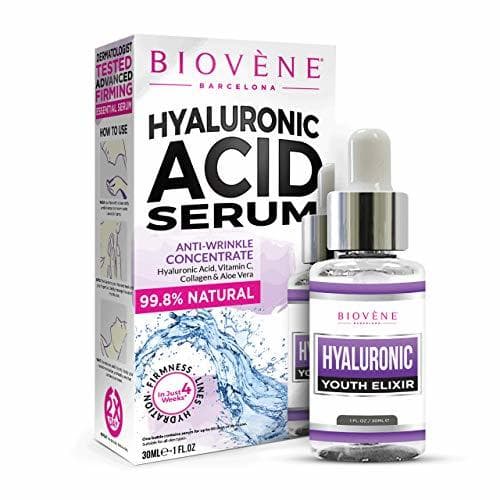 Belleza Sérum de Ácido Hialurónico de Biovène - Serum Hialurónico Anti-edad Altamente Eficaz