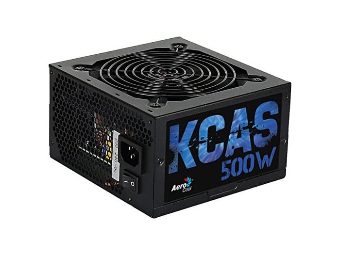 Electrónica Aerocool KCAS500S - Fuente de alimentación gaming para PC (500W, ATX, 12V,