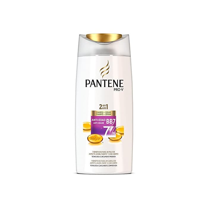 Beauty Pantene 2 en 1 Anti-Edad BB7 Champú y Acondicionador para CabelloMaduro