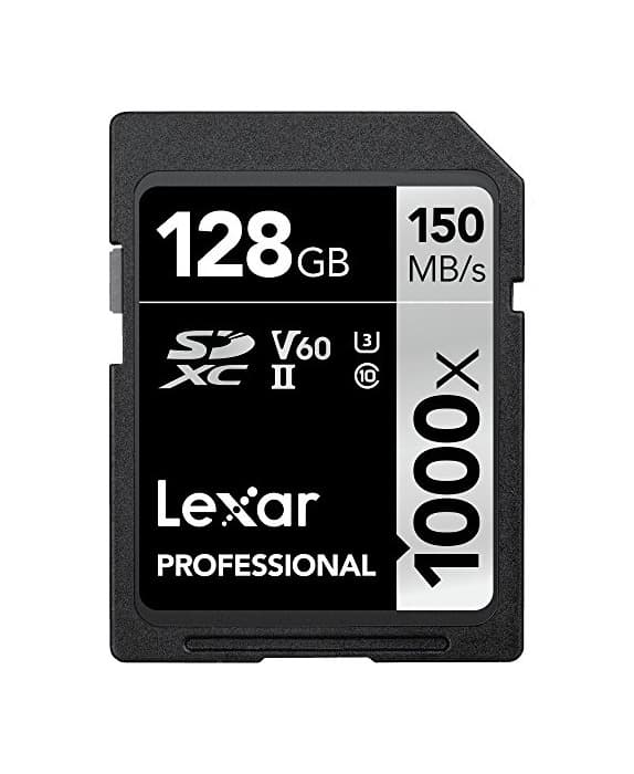 Electrónica Tarjetas Lexar Professional 1000x SDHC/SDXC UHS-II 128 GB [Embalaje ecológico]