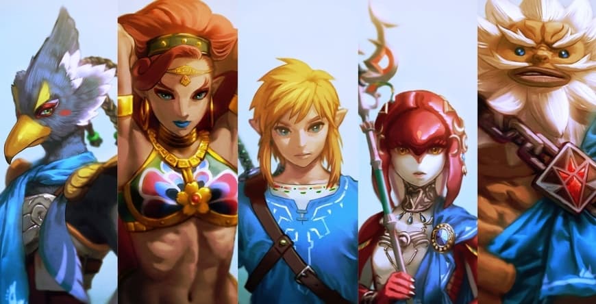 Videojuegos The Legend of Zelda: Breath of the Wild - The Champions' Ballad