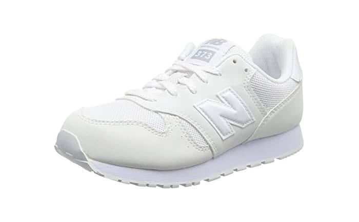 Moda New Balance 373, Zapatillas Unisex Niños, Blanco (White)