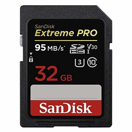 Electrónica Tarjeta de Memoria SanDisk Extreme Pro SDHC de 32 GB con hasta