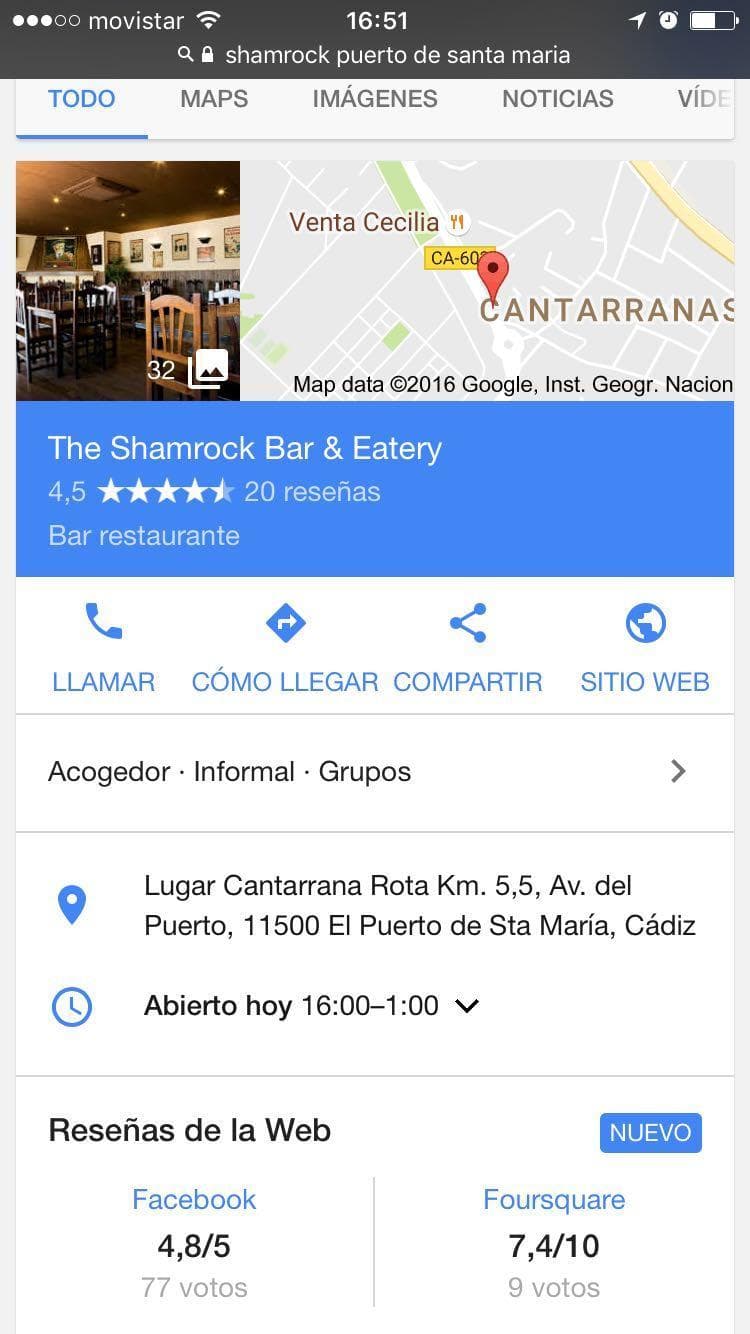 Restaurantes Shamrock