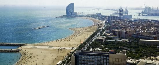 Lugar Playa de la Barceloneta