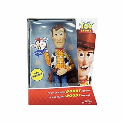 Product Toy Story - Figura de Woody, articulada con voz en español