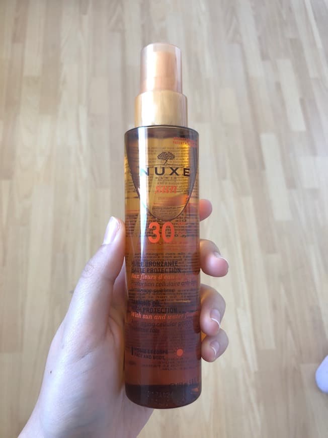 Product Nuxe Sun DUPLO SPF30 Aceite Bronceador Rostro y Cuerpo Alta Protección