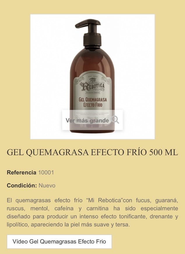 Fashion GEL QUEMAGRASA EFECTO FRÍO 500 ml