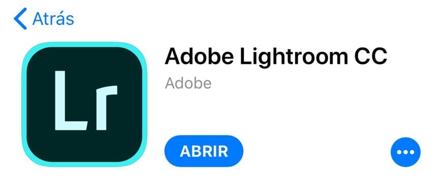 App Lightroom