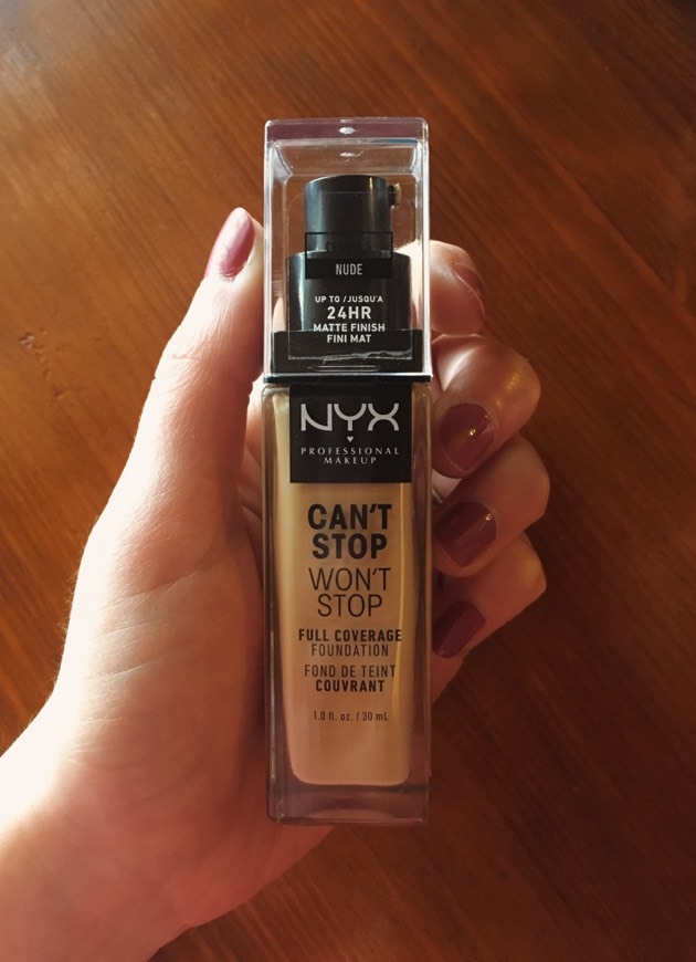 Belleza NYX CAN'T STOP WON'T STOP FULL COVERAGE FOUNDATION