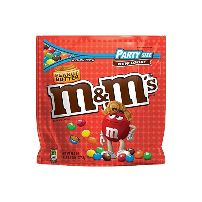 Producto M&M'S Peanut Butter Chocolate Candy Party Size 38-Ounce Bag