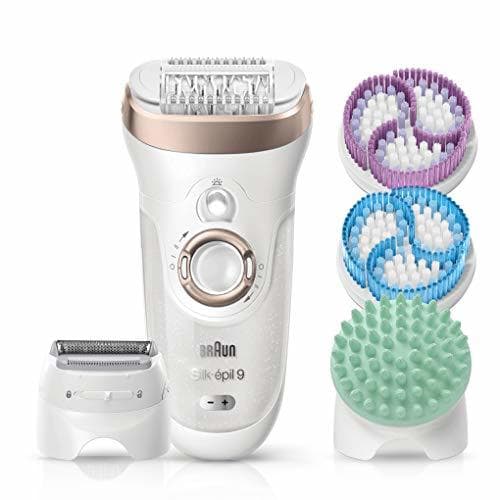 Beauty Braun Silk-épil 9 SkinSpa 9-961V - Depiladora para mujer eléctrica, sistema de