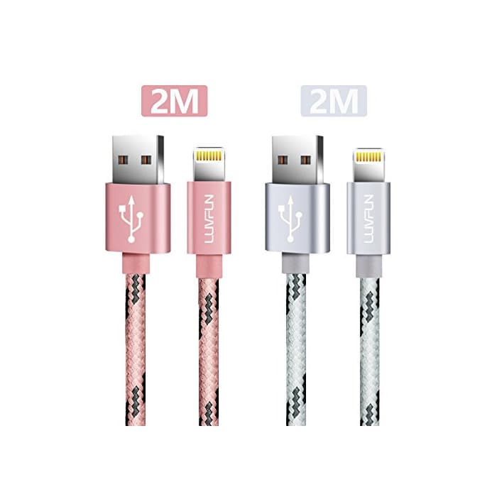 Electrónica Cable cargardor iPhone [2-PACK]