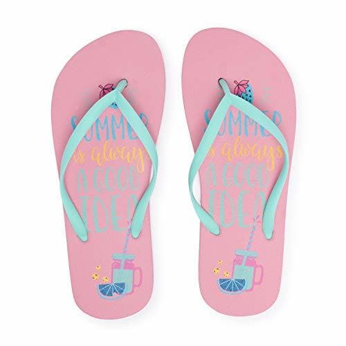 Fashion Chanclas Flip Flop Playa y Piscina para Mujer o Chica