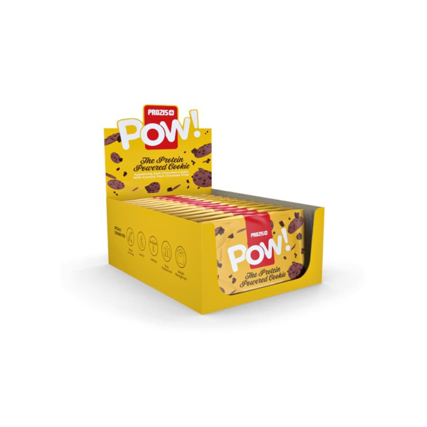 Producto 12 x POW! - Protein Cookie 60 g - Bars & Snacks