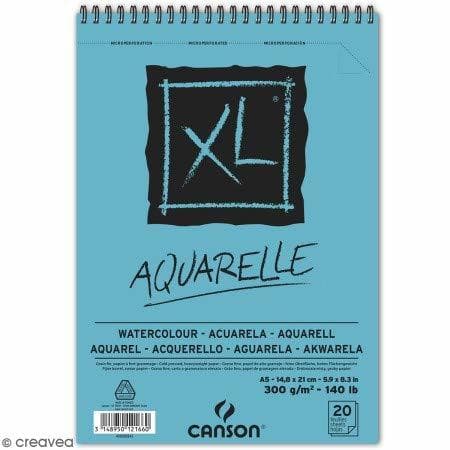 Electronic BLOC XL ACUARELA ACUARELA A5 CANSON