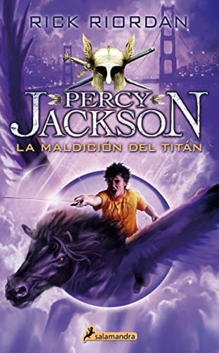 Libro LA MALDICION DEL TITAN -Rtca.Nva.Portada-