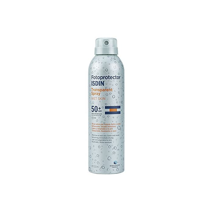 Beauty Fotoprotector ISDIN Transparent Spray WET SKIN SPF 50-250 ml