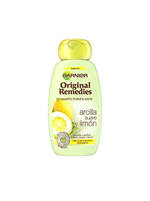 Belleza Champú Arcilla y Limón 250ml de Original Remedies