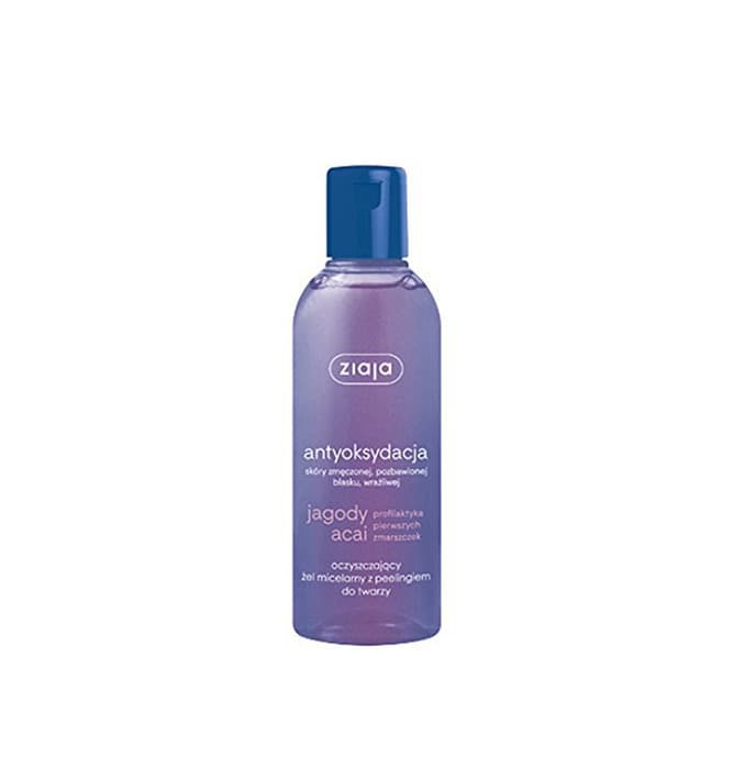 Belleza Ziaja Acai Berry limpieza refrescante Micellar cara gel con pelar 200 ml