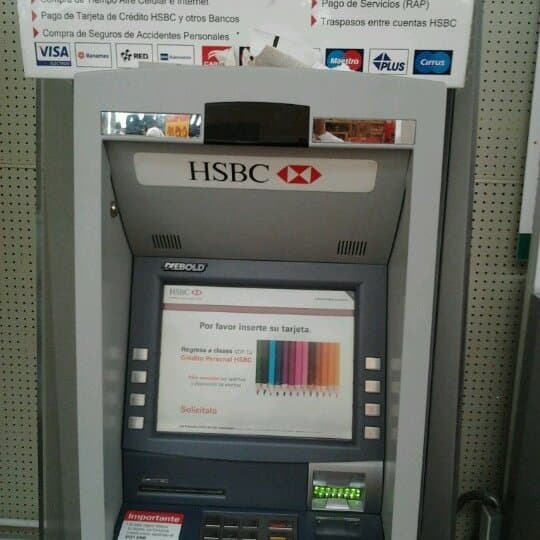 Lugar HSBC Cajero