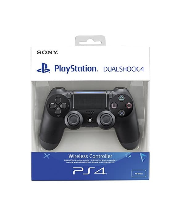 Electronic Sony - Dualshock 4 V2 Mando Inalámbrico, Color Negro V2