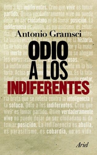 Libro Odio a los indiferentes