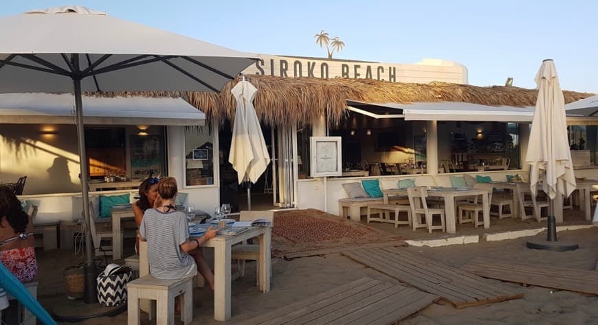 Fashion Siroko Beach Marbella | restaurante chiringuito en Costabella Playa