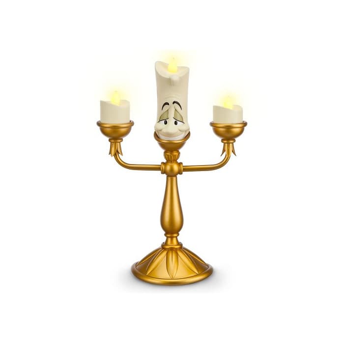 Product Disney Parks Exclusive Beauty and the Beast Light-Up Lumiere Candlestick Figure by