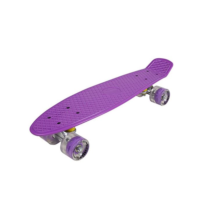 Producto Penny ABEC - 7 - Monopatín skate board con ruedas LED iluminación