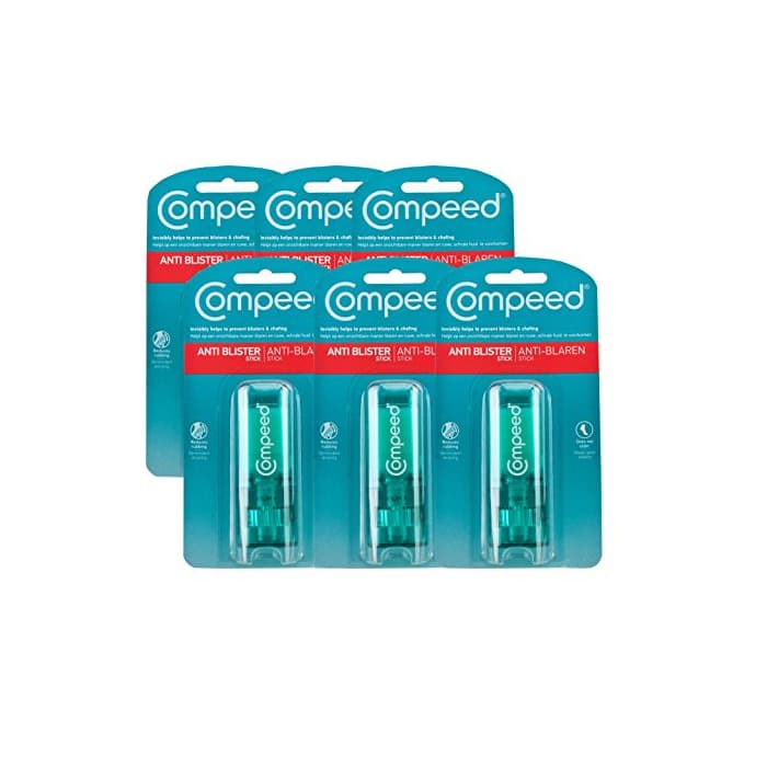 Belleza 6 x Compeed ANTI-BLISTER Stick