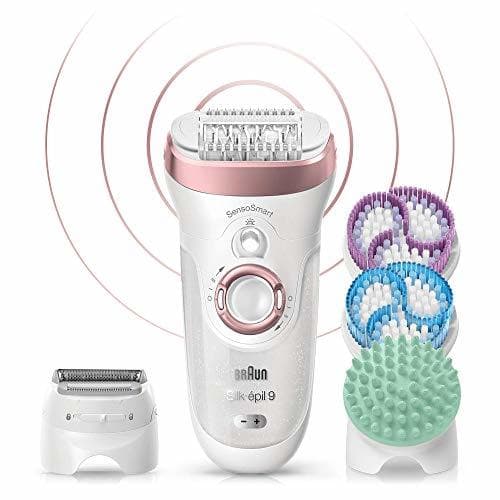 Beauty Braun Silk-épil 9 9/990 SkinSpa Depiladora Mujer Eléctrica Inalámbrica 4 en 1