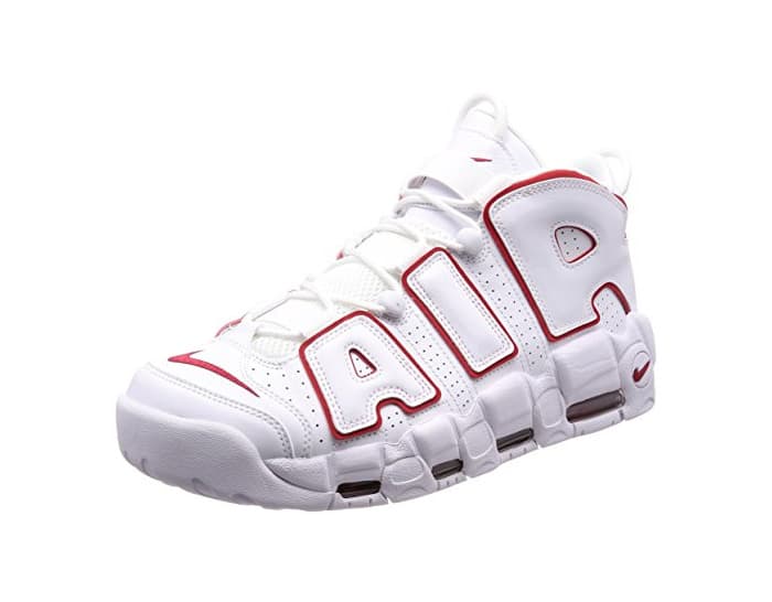 Moda Zapatillas Nike - Air More Uptempo Ž96 Blanco/Rojo/Blanco Talla