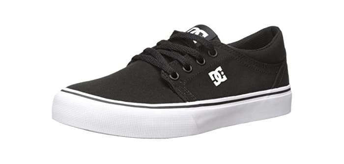 Fashion DC Trase TX M, Zapatillas de Skateboard para Hombre, Negro