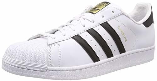 Moda adidas Superstar, Zapatillas de deporte Unisex Adulto, Blanco