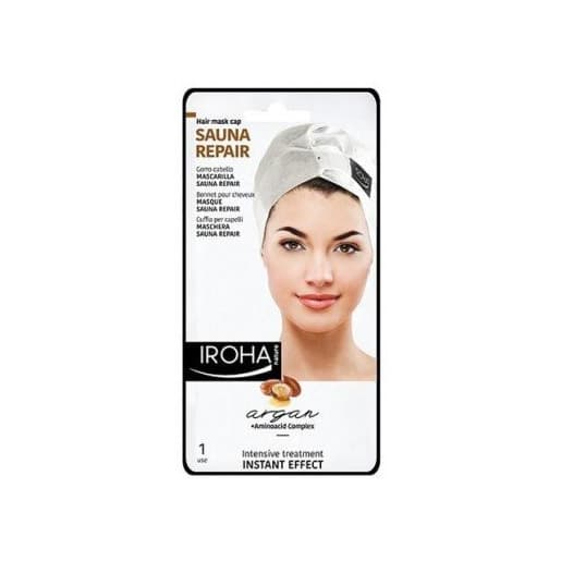 Beauty Iroha Nature Sauna Repair Argan Cap Instant Effect Mascarilla