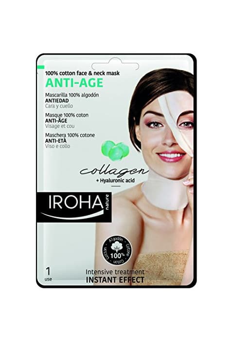 Beauty Iroha Face & Neck Collagen Antiage Mascarilla Facial