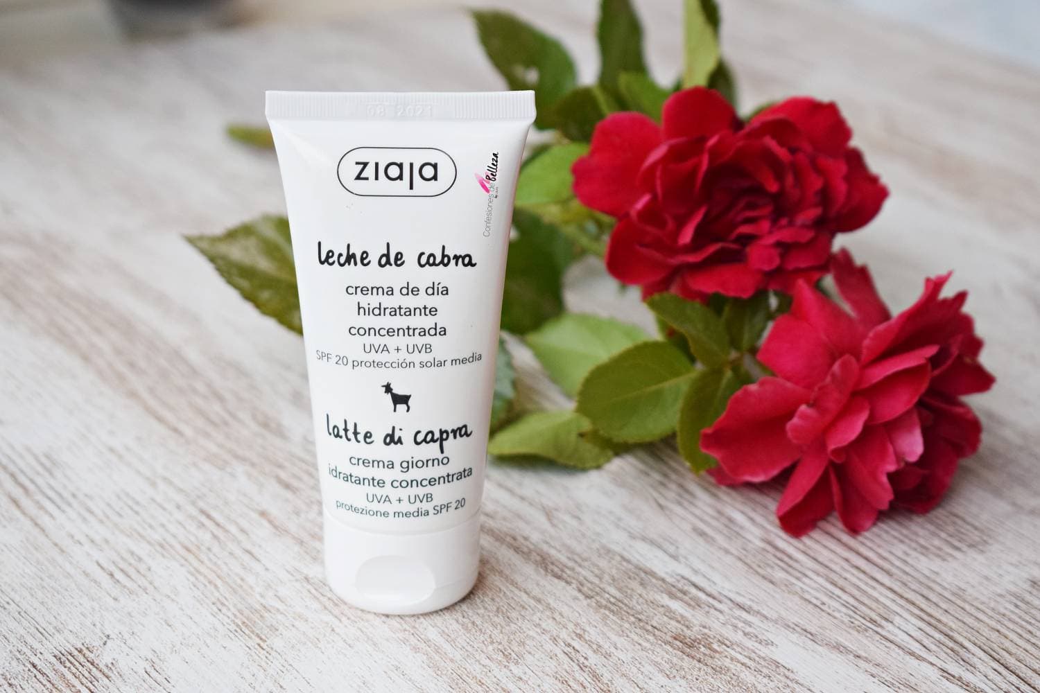 Product LECHE DE CABRA Crema de día Ziaja