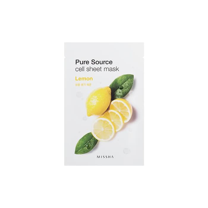 Producto Pure source cell sheet mask lemon-Missha