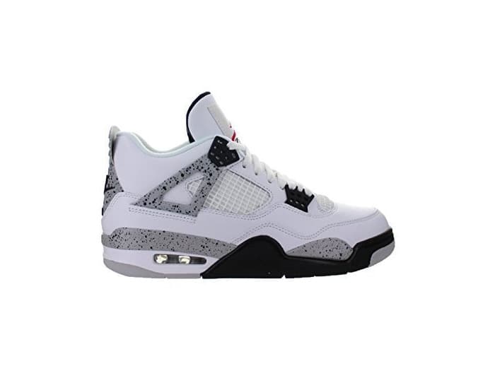 Fashion Nike Air Jordan 4 Retro OG, Zapatillas de Baloncesto para Hombre, Blanco