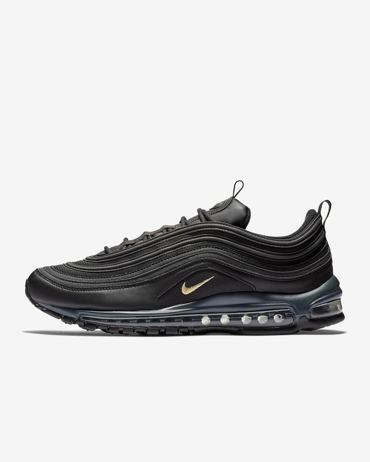 Moda Nike Air MAX 97, Zapatillas de Running para Hombre, Negro