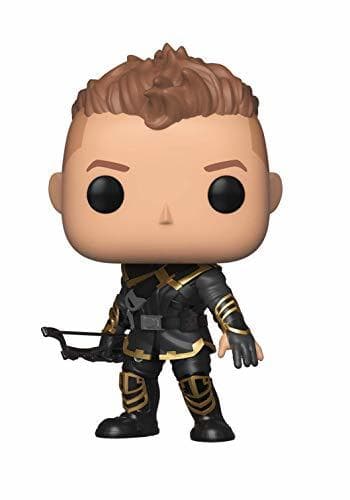 Game Funko- Pop Bobble: Avengers Endgame: Hawkeye w/Chase Collectible Figure,