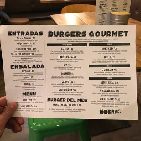 Restaurantes NOBRAC SOULFOOD / Hamburguesería Gourmet / Café / Copeteo