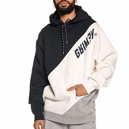 Moda Grimey Sudadera Hazy Sun Hoodie FW18 Black-M