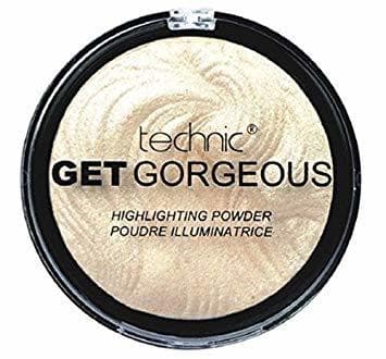 Beauty TECHNIC GET GORGEOUS HIGHLIGHTER Shimmer Compact Highlighting Shimmering Powder by Technic