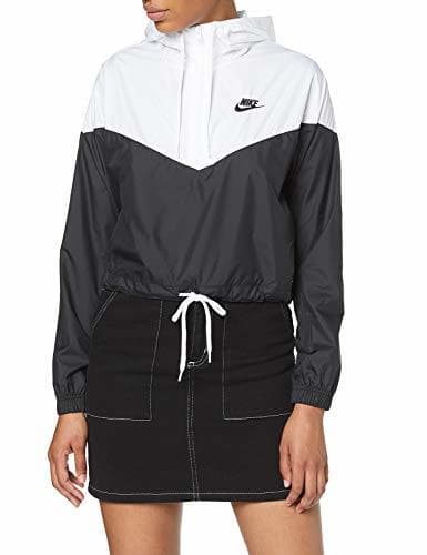 Moda Nike W NSW HRTG Windbreaker - Chaqueta para Mujer, Negro