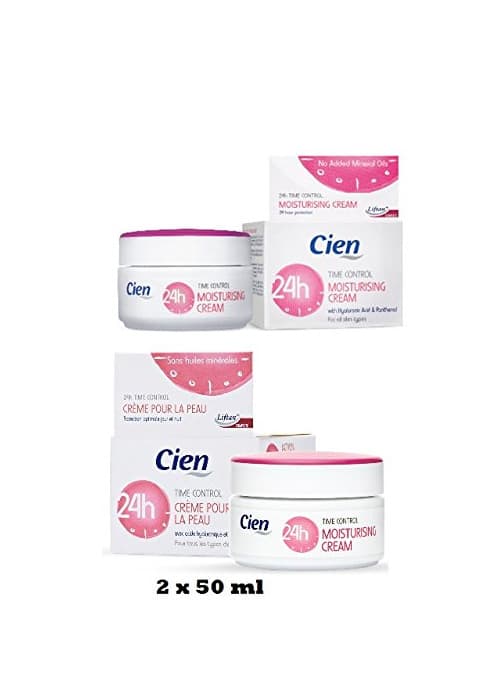 Beauty Cien 24h Time Control moisturising Cream 2 x 50 ml